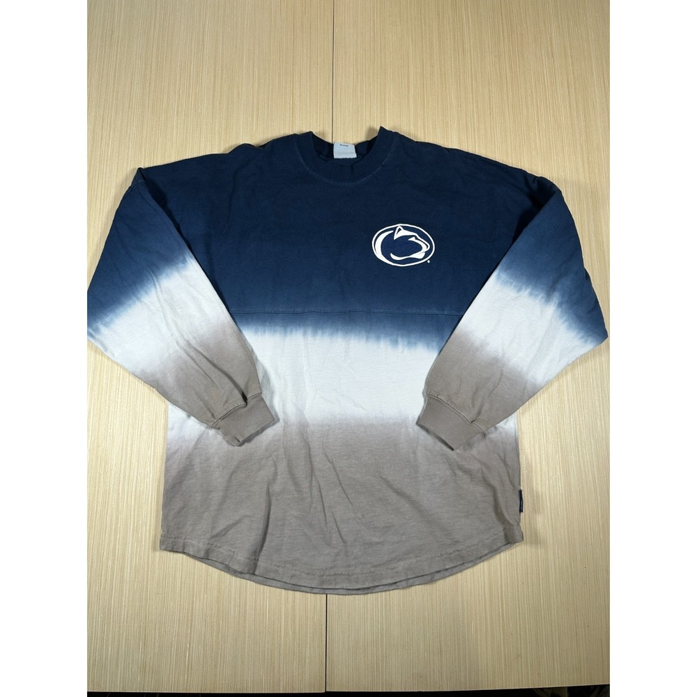 Spirit Jersey Penn State Nittany Lions Football Shirt Mens Small Blue Colorblock